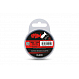 Tapered Braided Leaders Black 3pcs 40lb-18lb