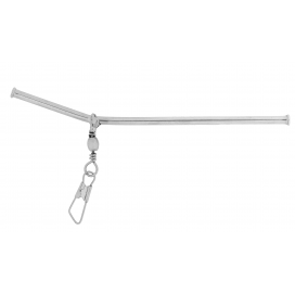 Mikado Trubička Protizamotávací S Karabinkou Kovová 7 Cm 3 Ks