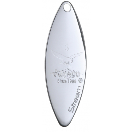 Mikado Třpytka Stream Vel. 3 Stříbrná /00 1 Ks
