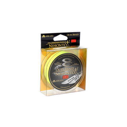 Mikado Pletená Šňůra Nihonto Octa Braid 150m Fluo 