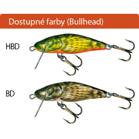 Salmo rybářské woblery BULLHEAD BD4S barva HBD