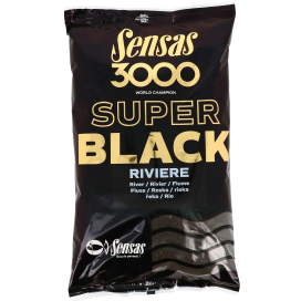 Sensas Krmení 3000 Super Black River 1kg