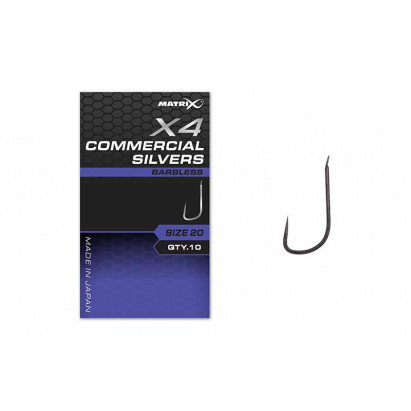 Matrix X4 - Commercial Silvers Hooks Matrix X4 - Commercial Silvers Hooks