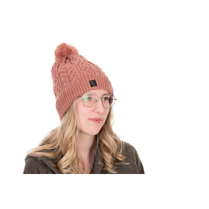 Fox Čepice Ladies Knitted Bobble Hat
