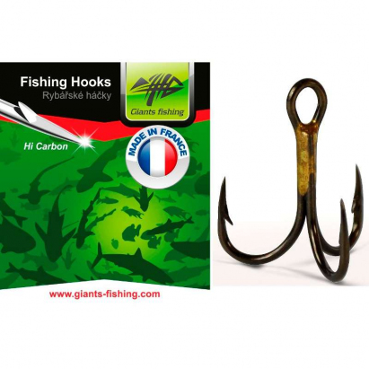 Giants Fishing Trojháčky 1X Strong 100ks Giants Fishing Trojháčky 1X Strong 100ks