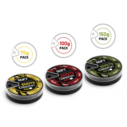 Delphin Vyvažovací Olůvka Delphin SOFT 150g 0,1-2,5g