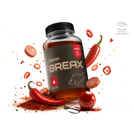 Delphin Booster BreaX HotHELL Robin Red Chilli Fr.Klobása 250 ml Delphin Booster BreaX HotHELL Robin Red Chilli Fr.Klobása 250 ml
