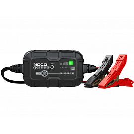 Nabíječka NOCO GENIUS5 (6/12V 5A) pro LiFePO4 a olověné AGM/GEL akumulátory (do 120Ah)