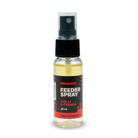 Mikbaits Feeder spray 30ml Chilli Česnek