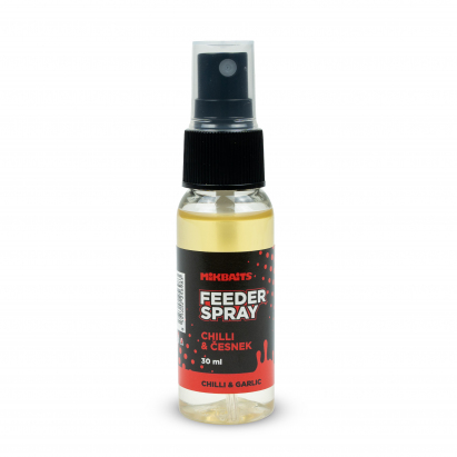 Mikbaits Feeder spray 30ml Chilli Česnek