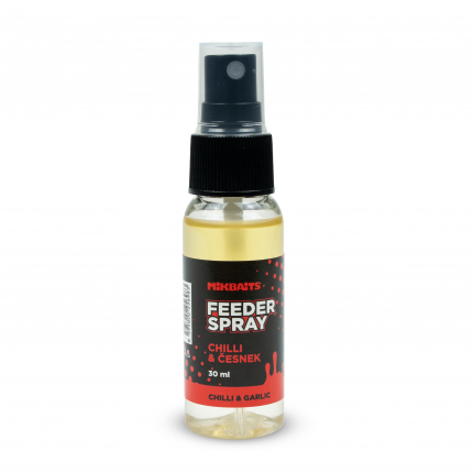 Mikbaits Feeder spray 30ml Chilli Česnek