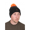 Fox Čepice Collection Bobble Hat Black Orange