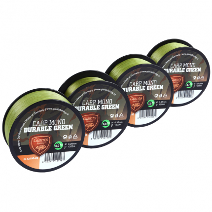 Giants fishing Vlasec Carp Mono Durable Green