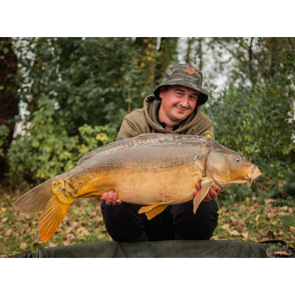 Giants Fishing Klobouk Oboustranný Camo Black Double Bucket Hat