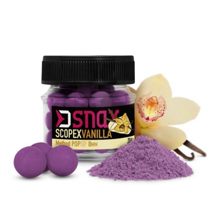 Delphin Pop Up Nástraha D Snax Pop Scopex Vanilka 20 g 12mm