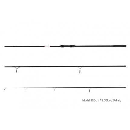 Delphin Prut Bomber 3,9 m 13 ft 5 lb 3 díl