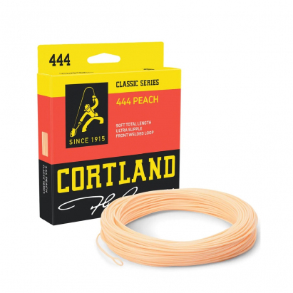 Cortland muškařská šnůra 444 Classic Freshwater Peach|WF7F 90ft Cortland muškařská šnůra 444 Classic Freshwater Peach|WF7F 90ft