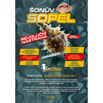 Šonův Sopel revoluční nástraha 85g vysoká dóza