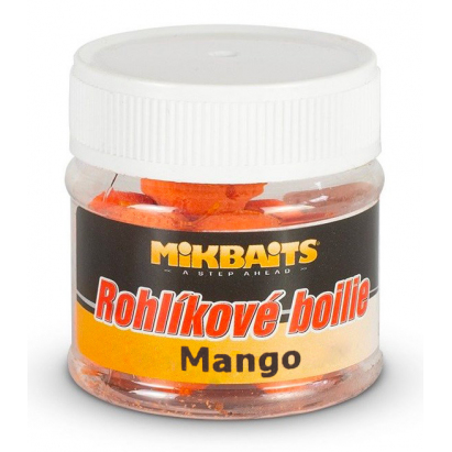 Mikbaits Rohlíkové boilie 50ml Mango