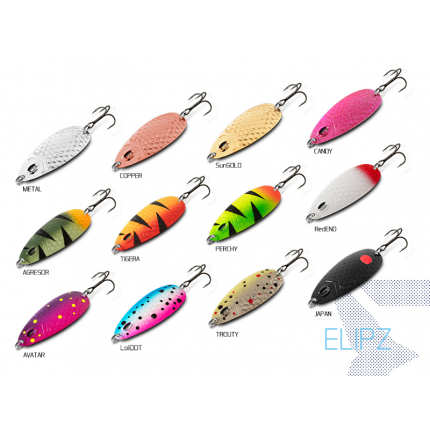 Delphin Plandavka Elipz FullSCALE  12g METAL Hook #2