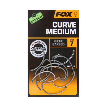 Fox Háčky Edges Armapoint Curve Shank Medium 4