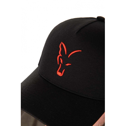 Fox Kšiltovka Collection Trucker Cap Black Orange