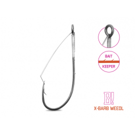 Delphin Háčeky Na Čeburašku B! X-BARB Weedl 8 ks 3/0