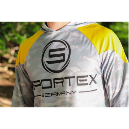 Dres Sportex s dlouhým rukávem UPF 50 žluto/šedé Velikost: XL