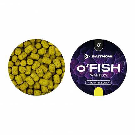 BaitNow Wafters Method Feeder O'fish Nbutyriccorn Vel. 8 24g Balení 1 Ks