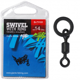 Giants Fishing Obratlík S Kroužkem Swivel With Ring Vel.14 10ks