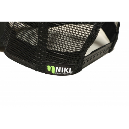 Nikl Kšiltovka Síťovaná Black Logo