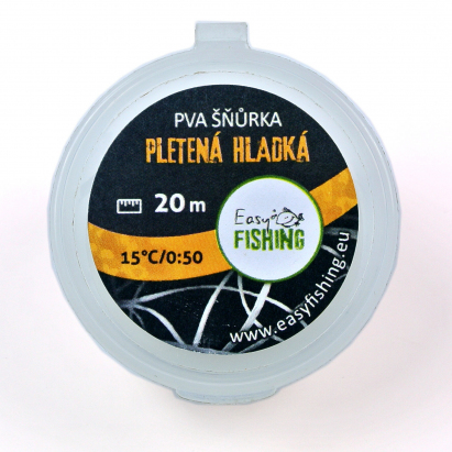 EasyFISHING šňůrky,pásky - PVA šňůrka silnější hladká 20m EasyFISHING šňůrky,pásky - PVA šňůrka silnější hladká 20m