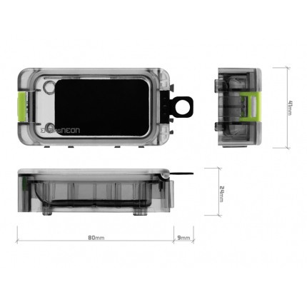 Delphin Krabička MagNEON 3ks