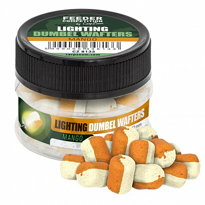 Lighting Dumbel Wafters - 15 g/8x12 mm/Mango