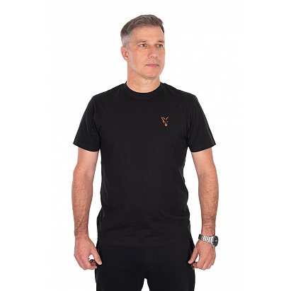 Fox Classic T - Black & Orange