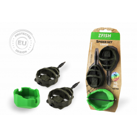 ZFISH Sada Method Feeder Spider Large Set 70,80g + Formička
