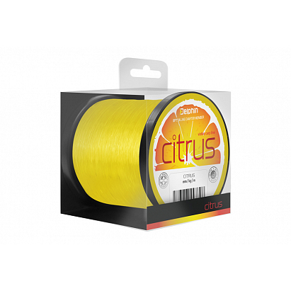 Delphin CITRUS / žlutý 0,25mm 11lbs 34800m Delphin CITRUS / žlutý 0,25mm 11lbs 34800m
