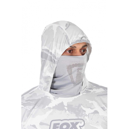 Fox Rage Triko UV Hooded Light Camo Top