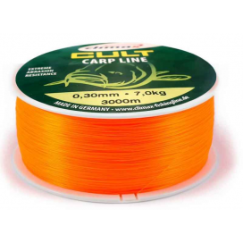 CLIMAX silon CULT Carp Line 600m Fluo-Orange Průměr: 0,30mm nosnost: 8,3kg