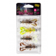UV Micro Critter 5cm x 4pcs Loaded 3g