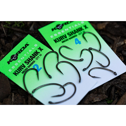 Korda Háčky Essentials Kurv X Barbed 10 ks
