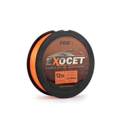 Fox Vlasec Exocet Fluoro Orange Mono 1000 m