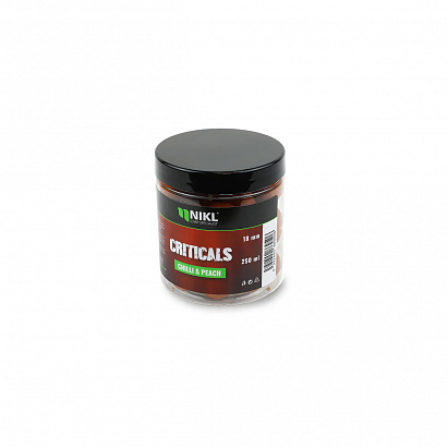 Nikl Criticals boilie Chilli & Peach 250ml