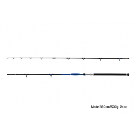 Delphin Prut Hazard 3,30 m 500 g 2 díl