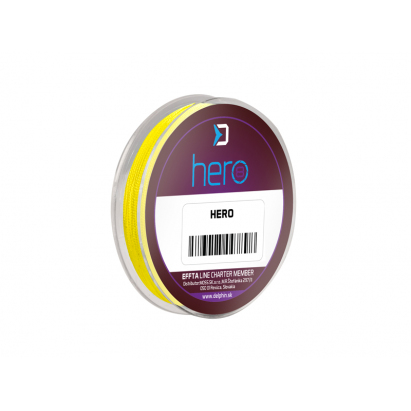 Delphin Šňůra Hero 8 Fluo Žlutá 0,30mm 21,40kg 15m Delphin Šňůra Hero 8 Fluo Žlutá 0,30mm 21,40kg 15m