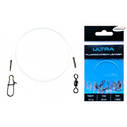 Climax Fluorocarbon návazec 60cm / 2ks nosnost 5kg