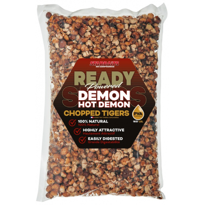 Starbaits Tygří ořech drcený Ready Seeds Hot Demon 1kg
