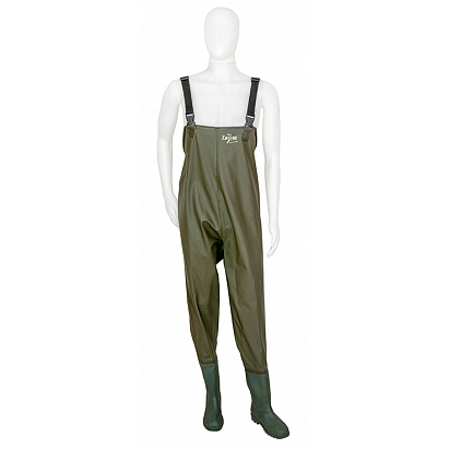 Prsačky Carp Zoom PVC - zelené/vel.43-44