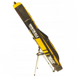 Mistrall pouzdro na pruty se stojanem tříkomorové 160cm žluté