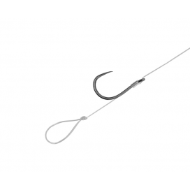 Feederový návazec Delphin FLR Loop / 6ks 8cm #8 SM